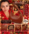 Classy Brown Bag – Luxe Handtas